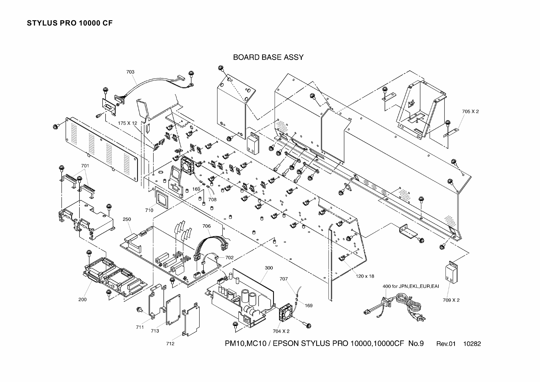 EPSON StylusPro 10000 10000cf Parts Manual-6